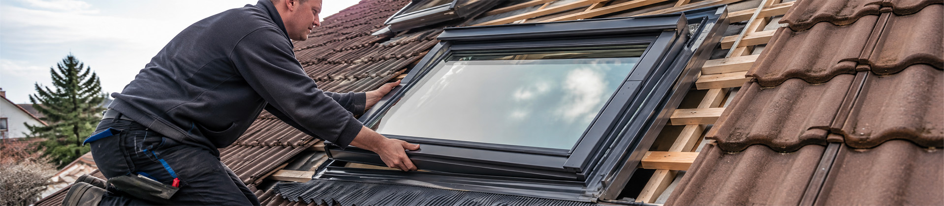 Pose de Velux et fenêtre de toit dans l’Essonne (91) Pose de Velux et fenêtre de toit dans l’Essonne (91)